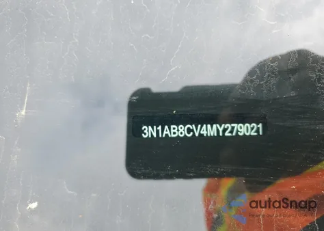 2021 Nissan Sentra Sv z USA, uszkodzony, nr VIN 3N1AB8CV4MY279021